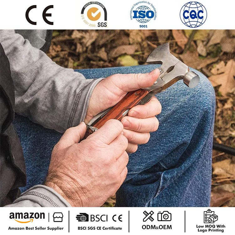 16 in 1 Multitool Emergency Effugere Ax Hammer