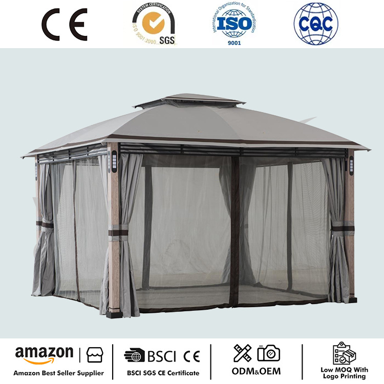 II Tier Backyard mollis Top Gazebo