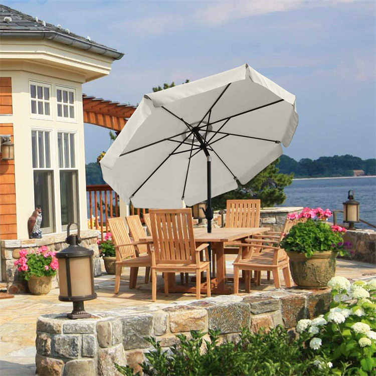 7.5ft 8 Costis Market Patio Umbrella