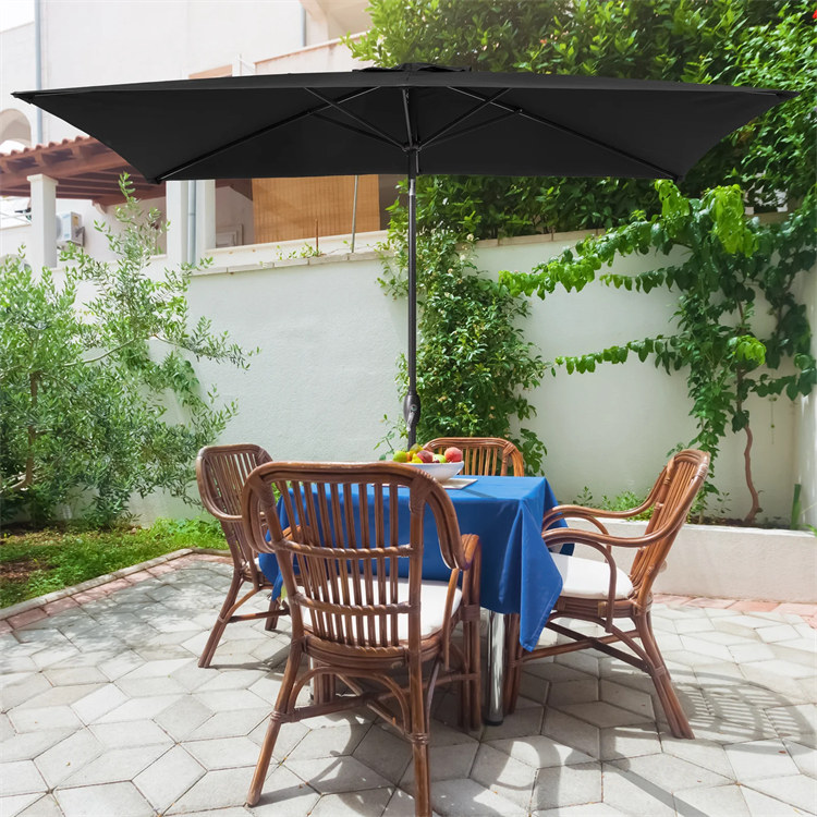 10x 6.5FT Rectangularis Market Umbrella