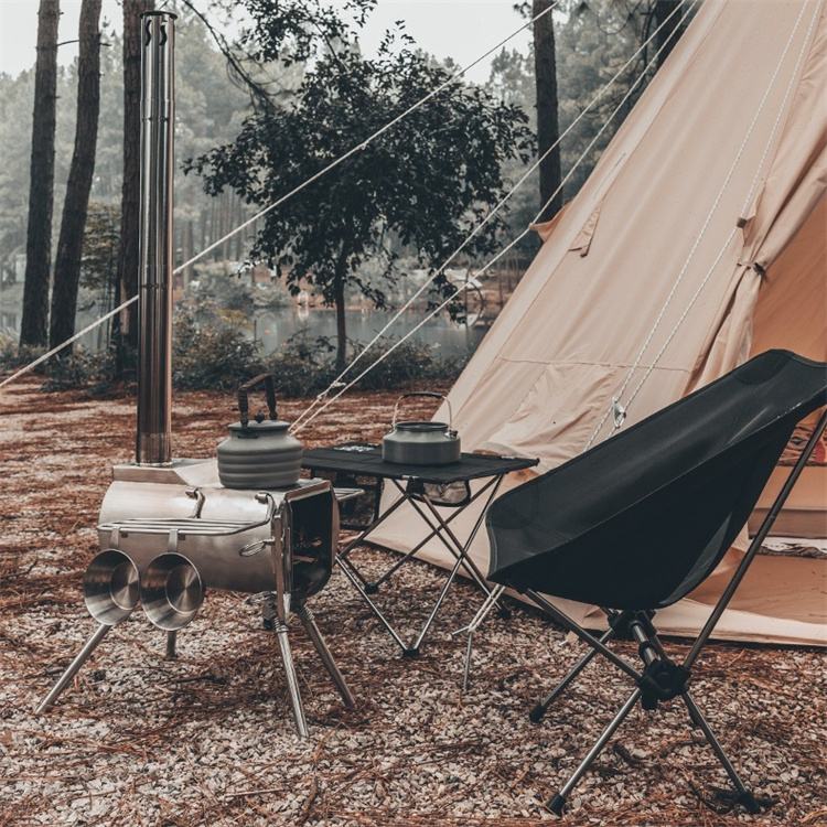 Camping ligna camini