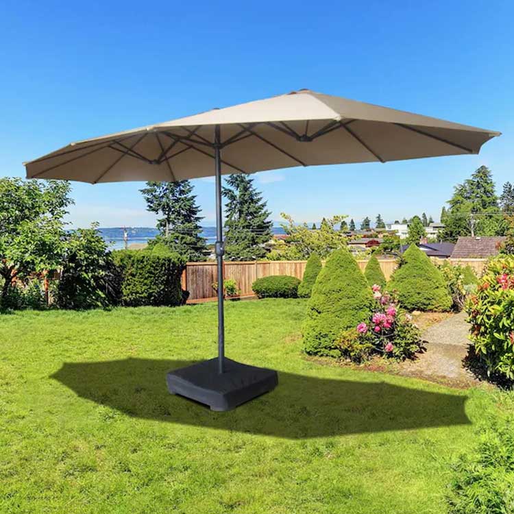 Duplex Sided Patio Umbrella