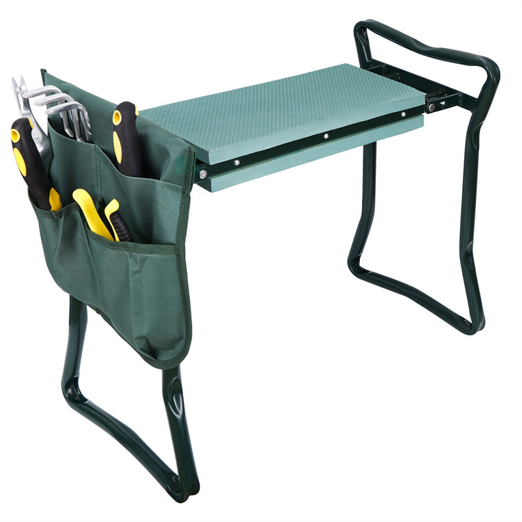 Hortus genuflexus Sedem tenens cum Tools Bag