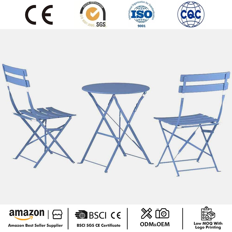 Velit 3 Piece Folding Bistro Furniture Set
