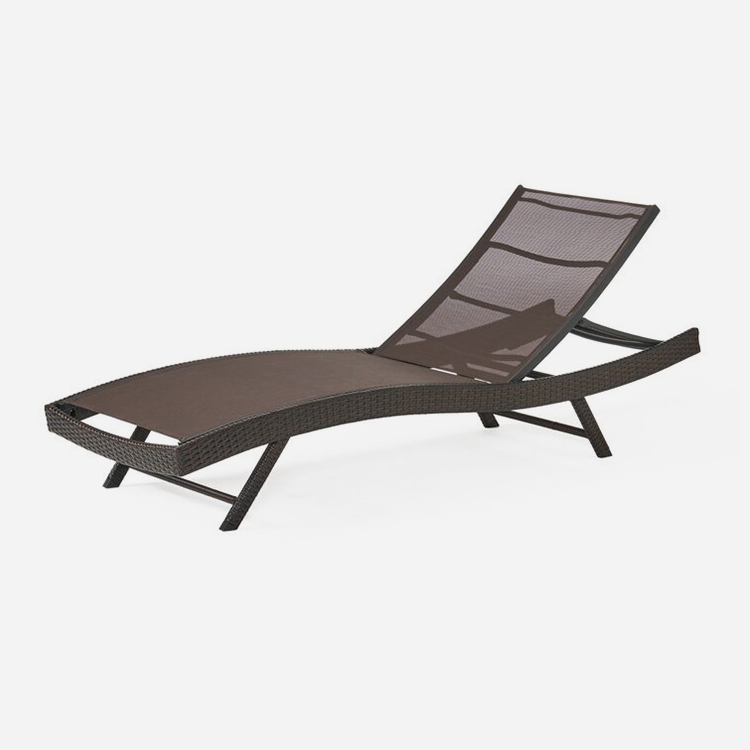 Pati Pop Vadibiles Rattan Chaise Lounge Cathedon