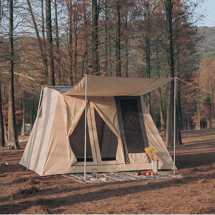 Outdoor watertight bombacio canvas tentorium