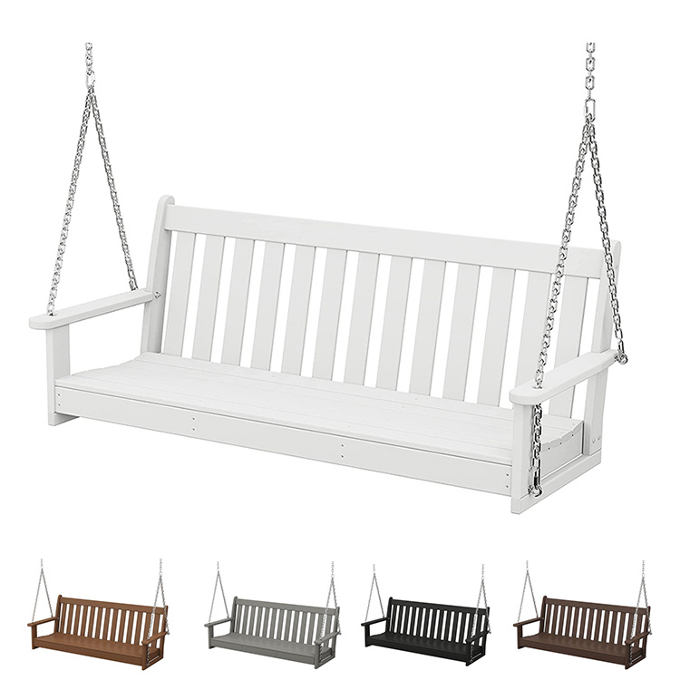 Polywood bancum Hammock Porch Swing Cathedra