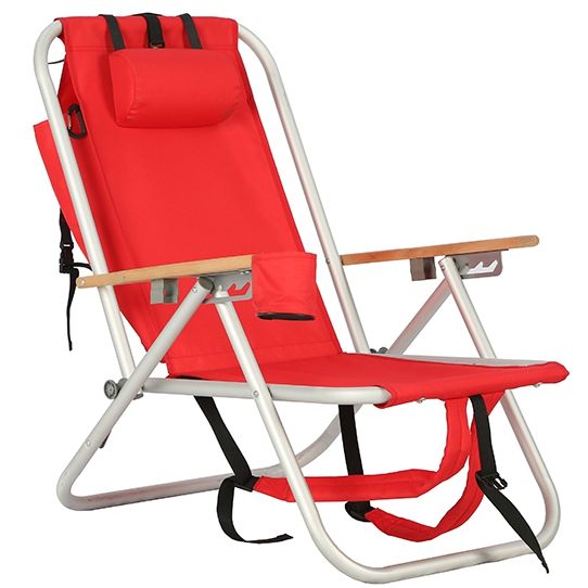 Litus Portable Cathedra Folding Recliner Lounge