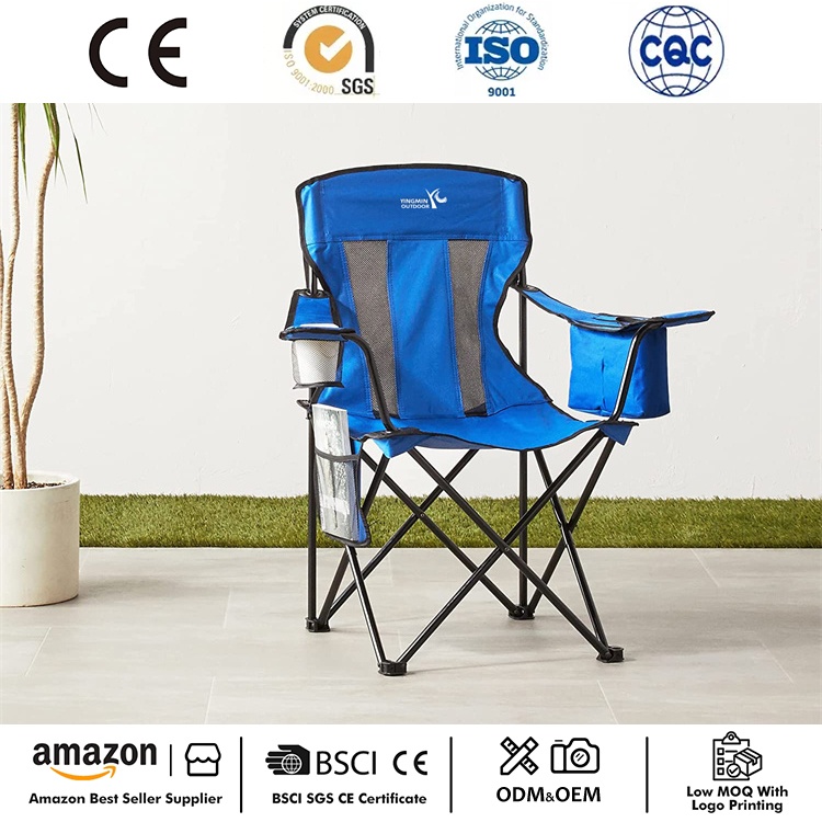Portable Folding Castra Cathedra cum Cooler