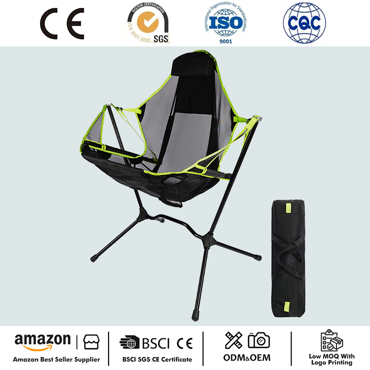 Portable Folding Camping Rocking Cathedra