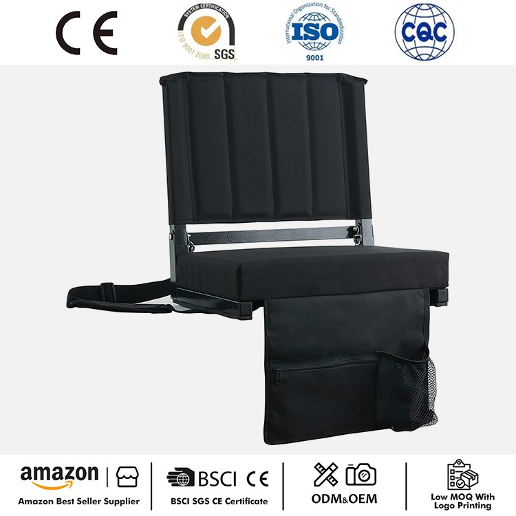 Portable Stadium sella cum calicem possessor