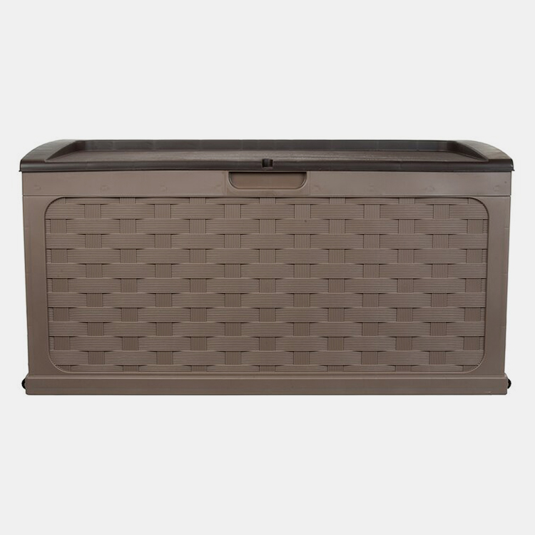 88 Gallon Rattan Repono Deck Box